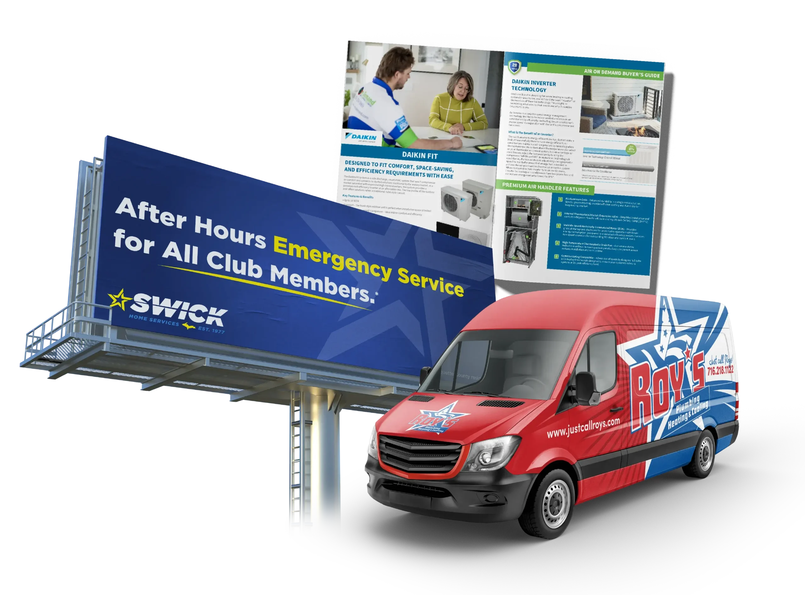 poster brochure vehicle