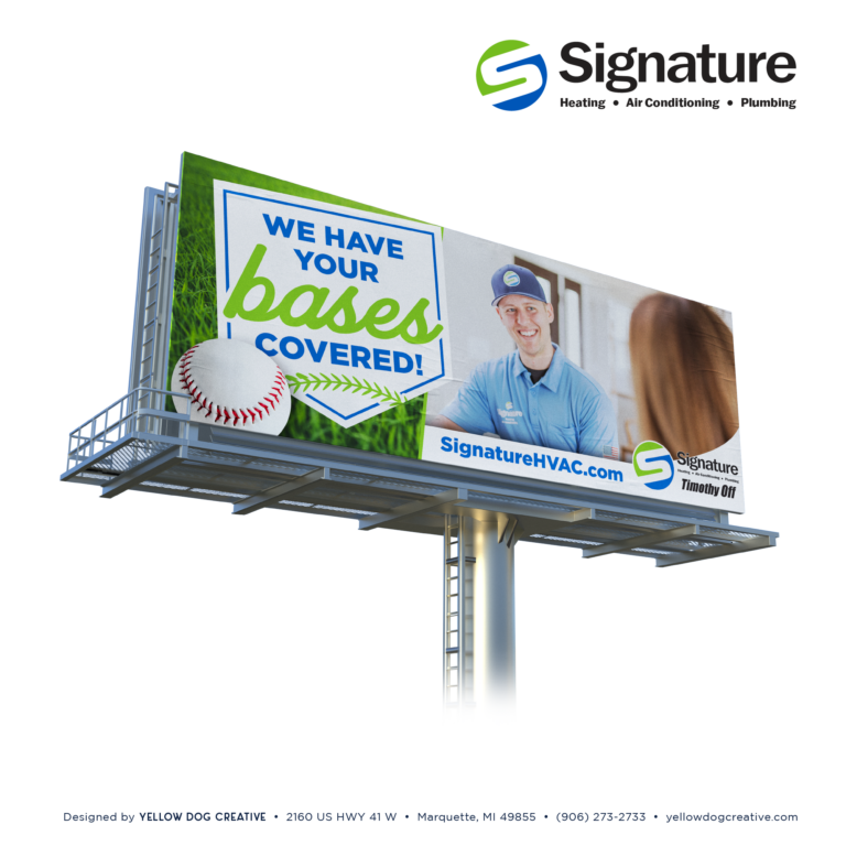 Signature "Baseball" Billboard